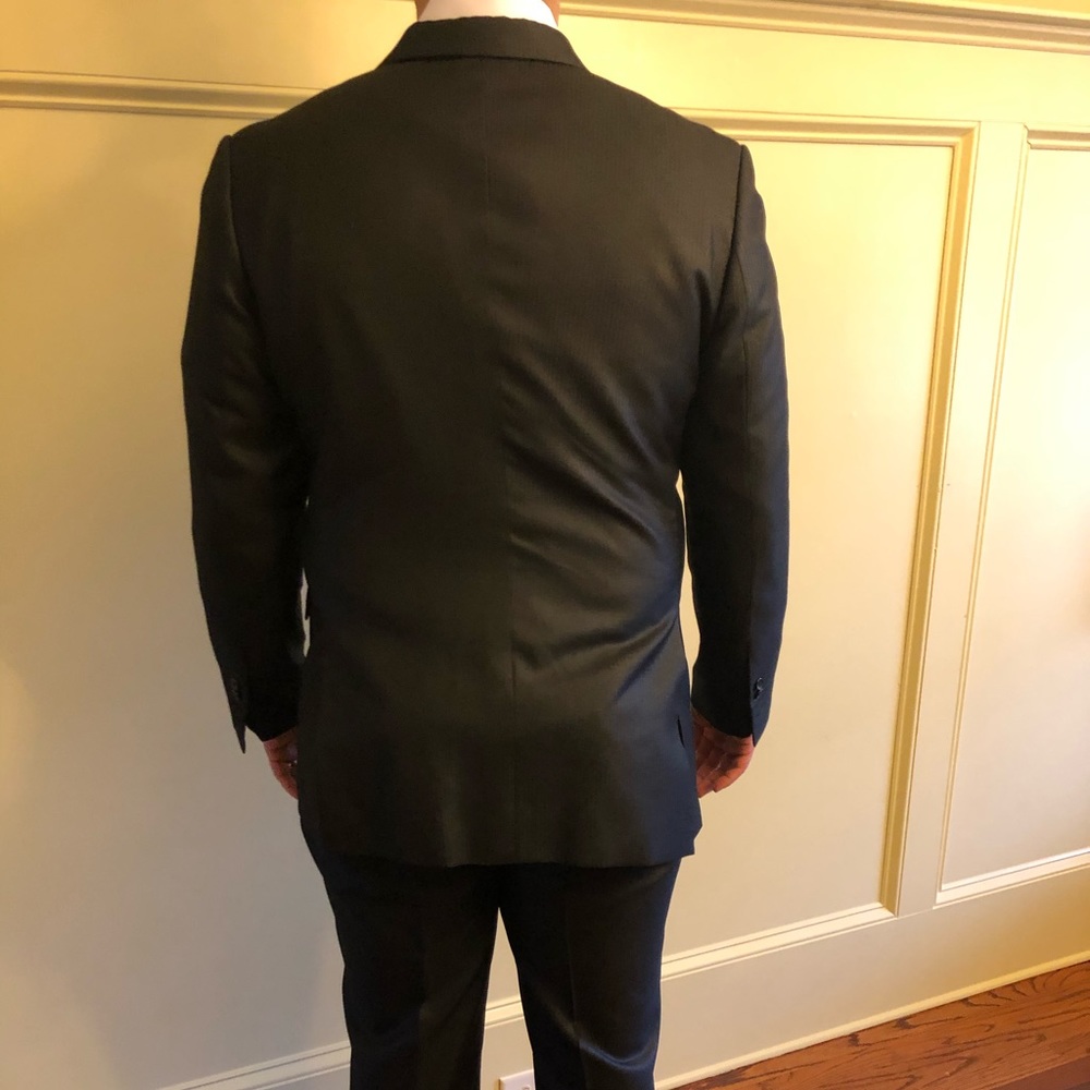 Bespoke Fit 🌟 Black DBL breasted Suit - Picture 6 of 7